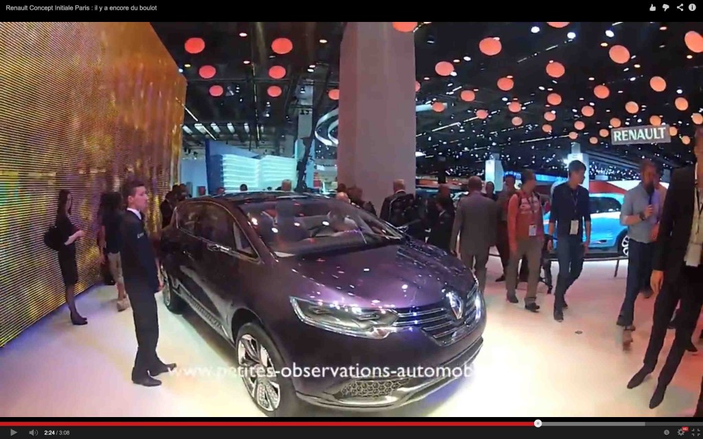 Renault Concept initial Paris