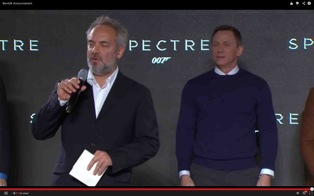 SAM MENDES ET DANIEL CRAIG
