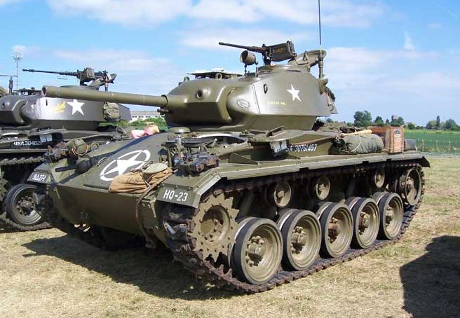 CP Musée des Blindés_Chaffee M24 MDB