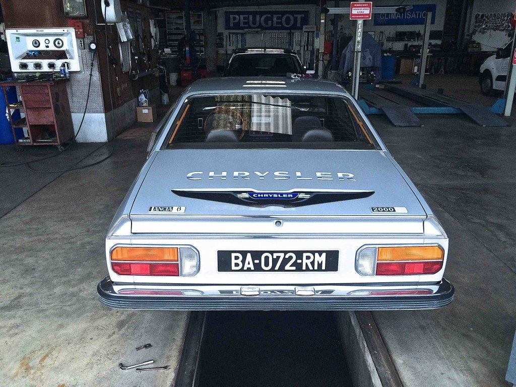 Lancia Beta coupé 1977 grise