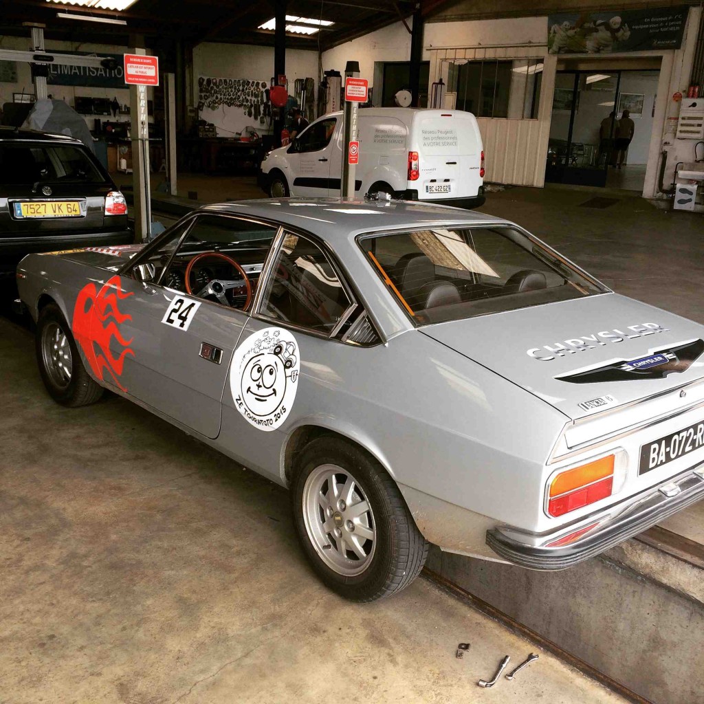 Lancia Beta coupé à Pau