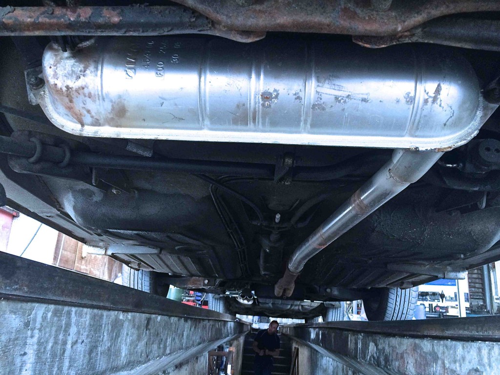 Lancia Beta pot d'échappement