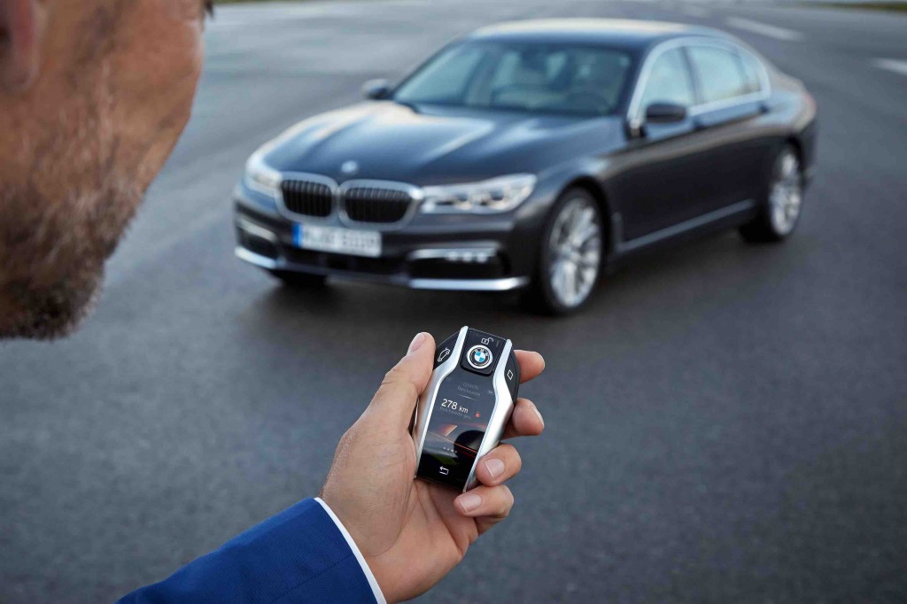 BMW Série 7 la clé