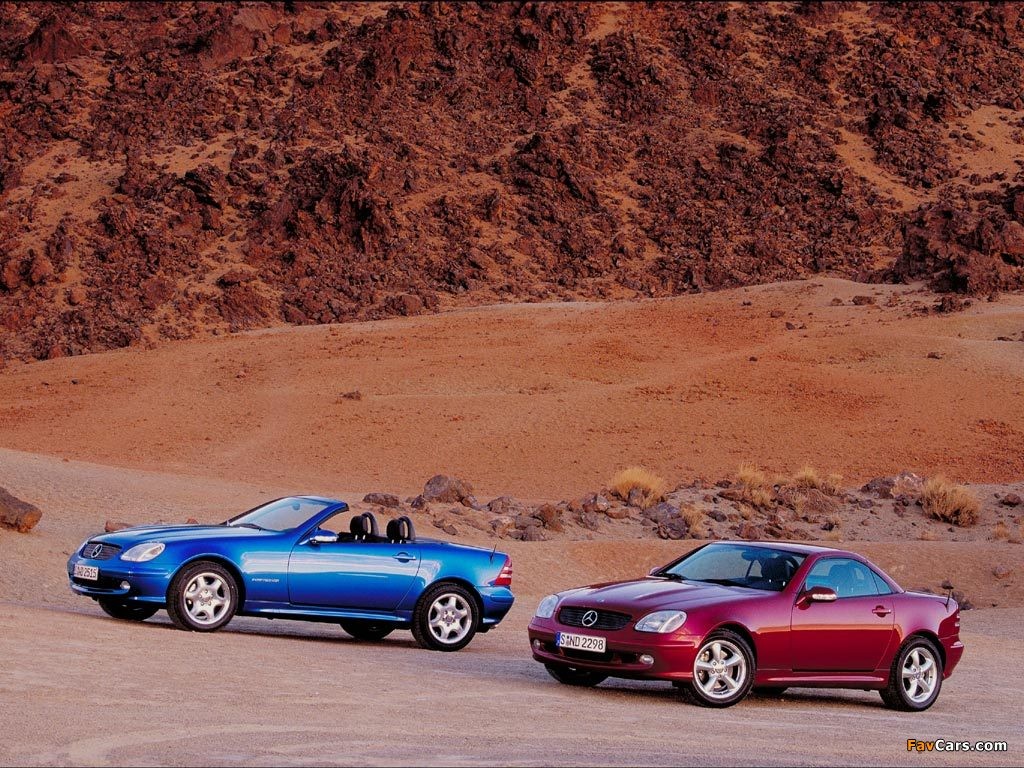 Mercerdes SLK R170 duo