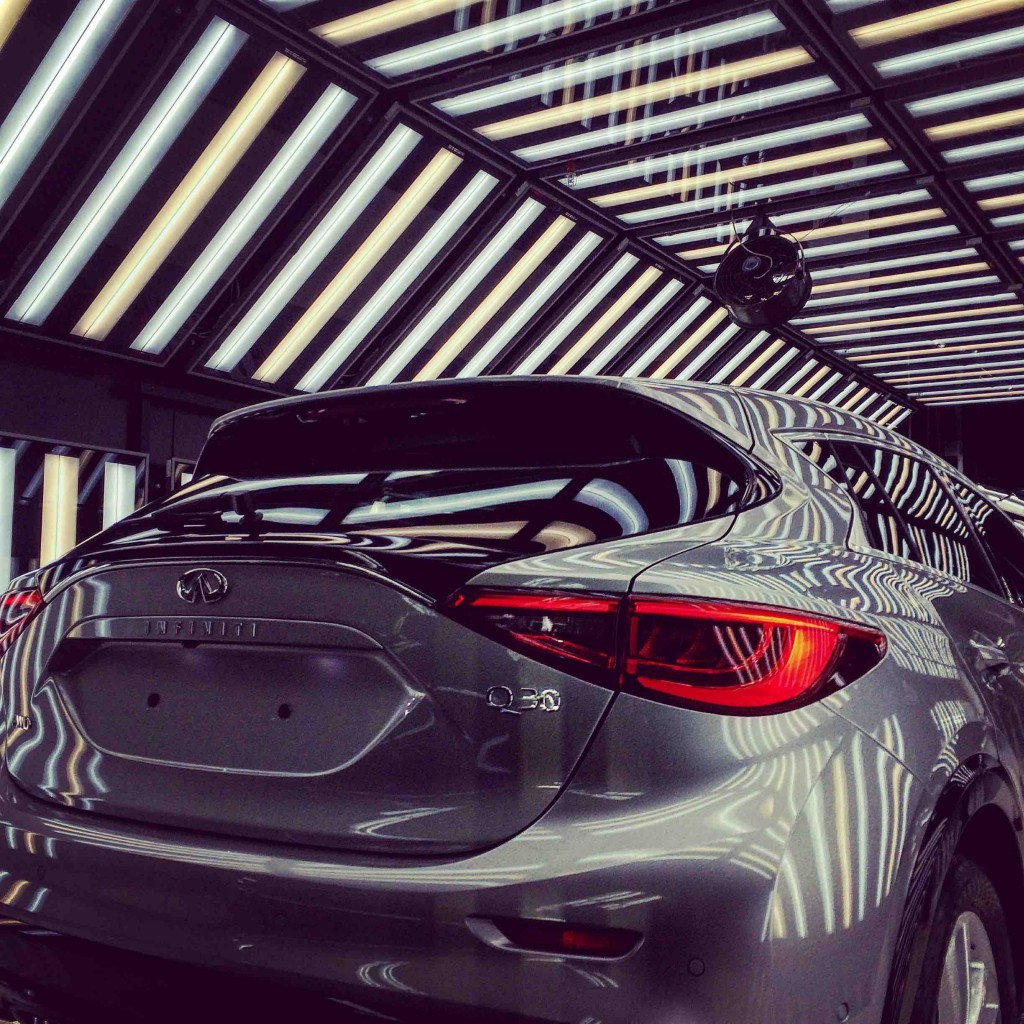 Infiniti Q30 à Sunderland