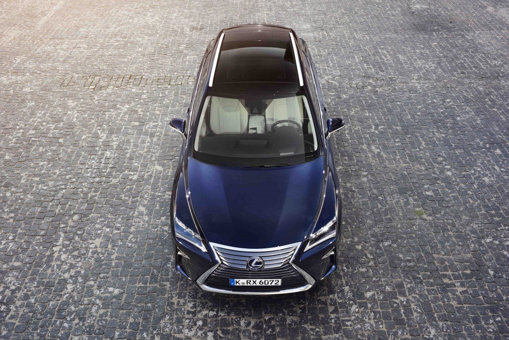 Lexus RX 450h de haut