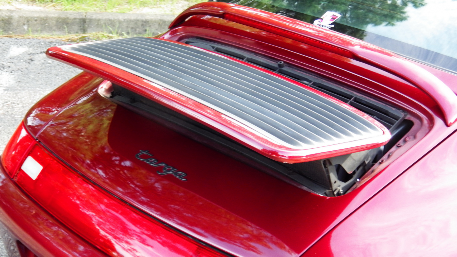 Illustration - Porsche 993 Targa Bequet