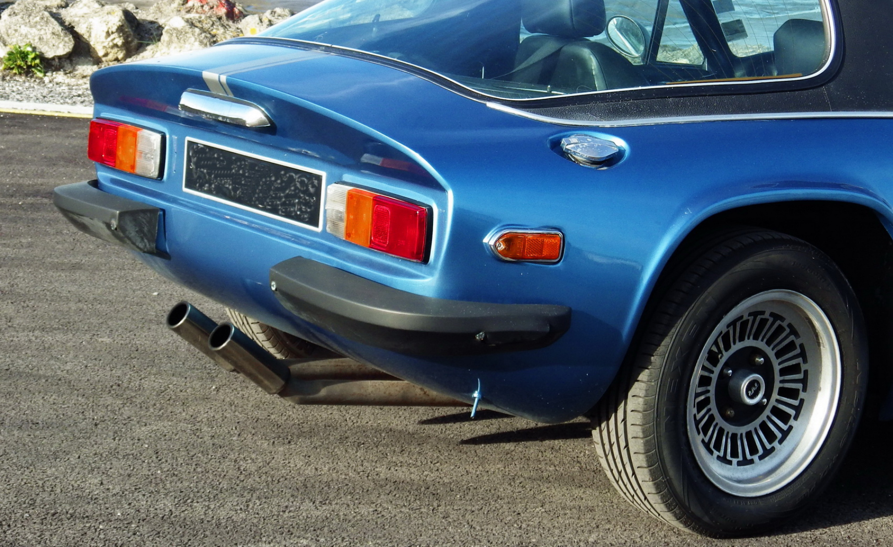 Illustration - TVR 3000 M 1978 Echappement