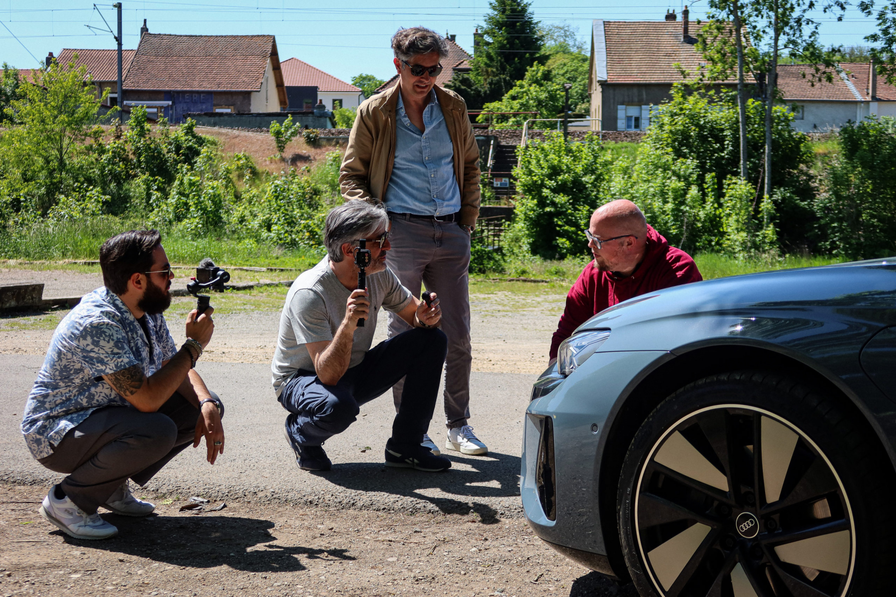 Illustration - Laurent Schmidt X POA Audi e-tron GT