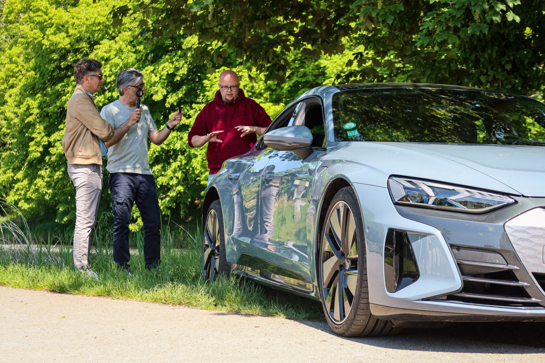 Illustration - Laurent Schmidt X POA Audi e-tron GT