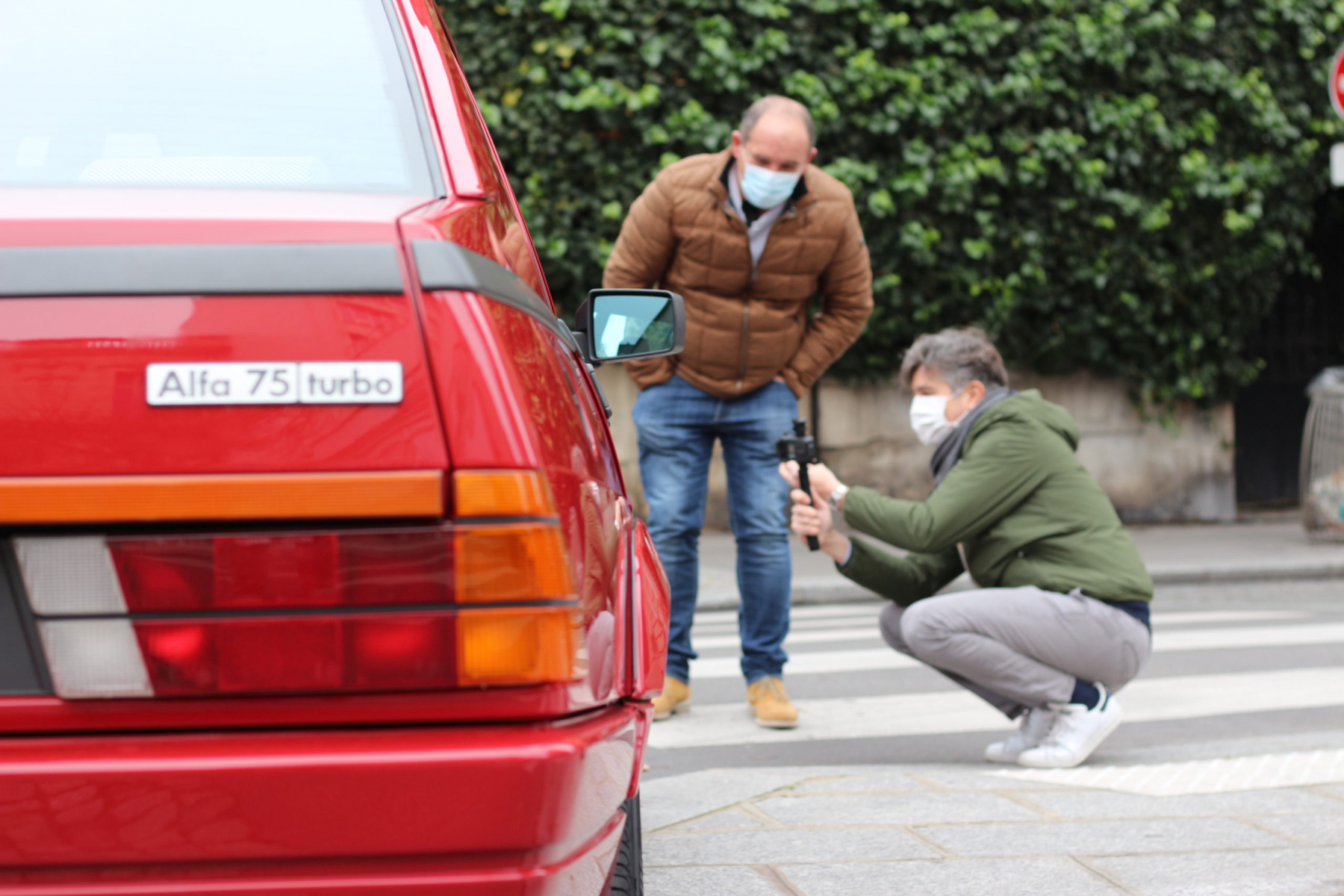 Illustration - Alfa Romeo 75 Tubro