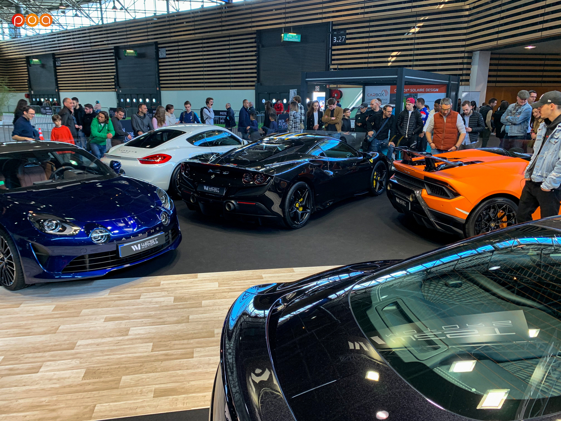 Illustration - Salon de Lyon Supercars