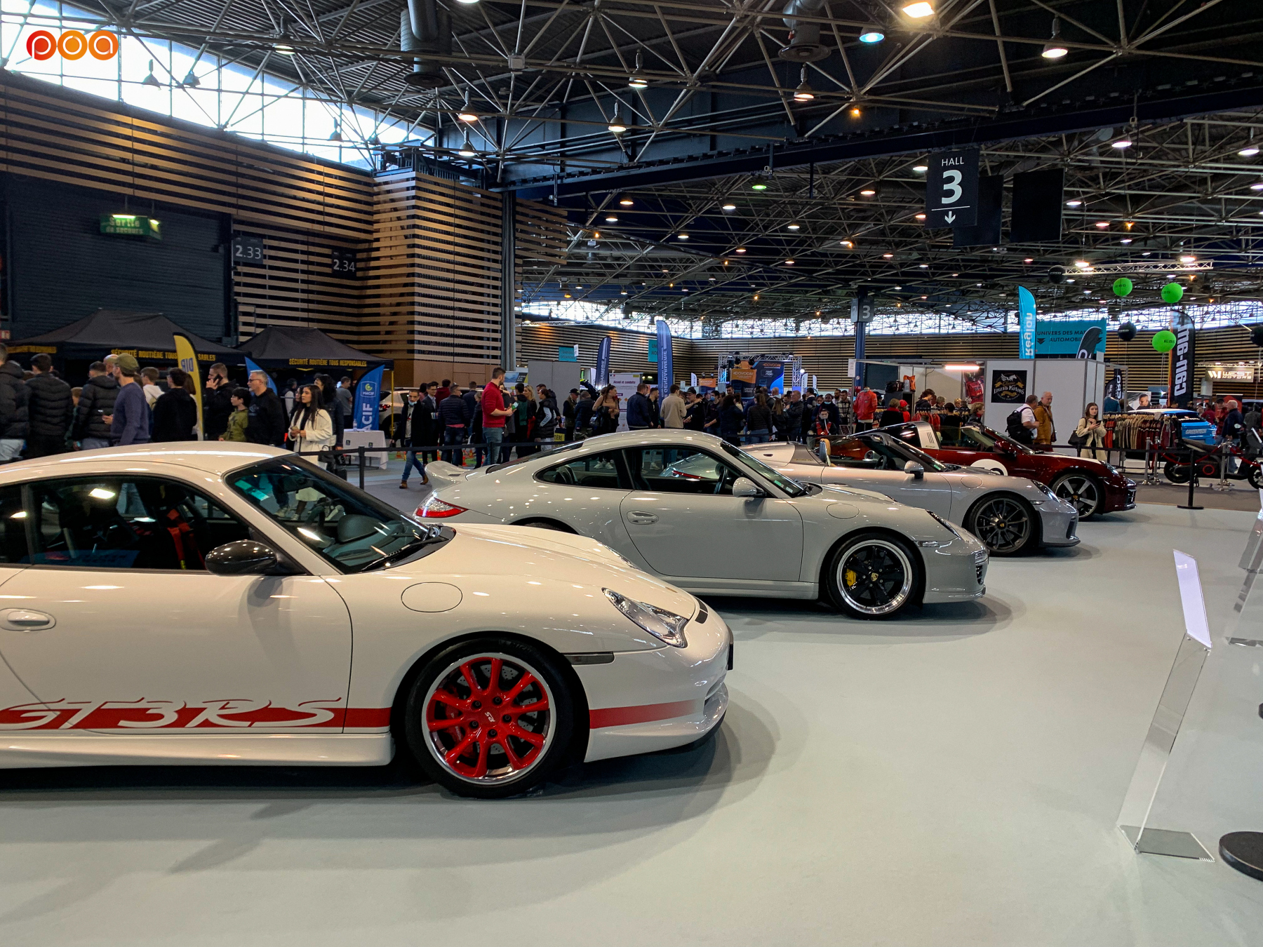 Illustration - Salon de Lyon Porsche