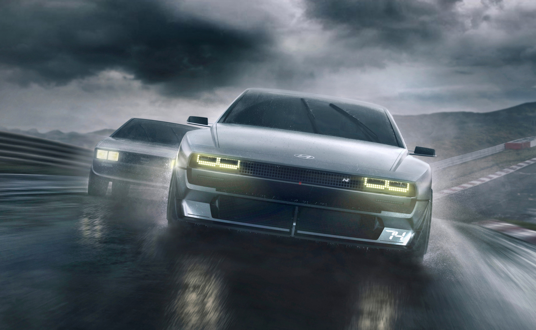 Illustration - Premières Images Hyundai N Vision 74