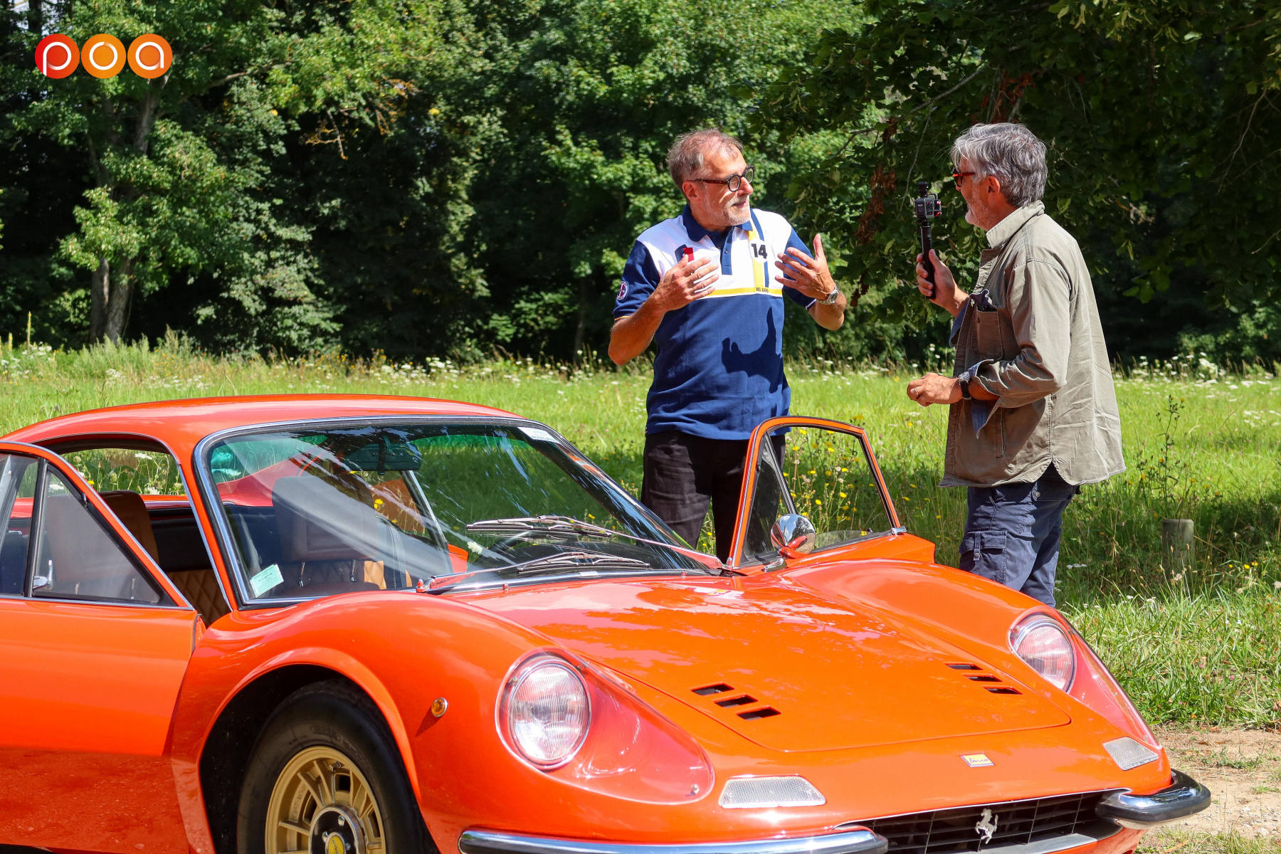 Illustration - Mercredi 18h Ferrari Dino 246GT