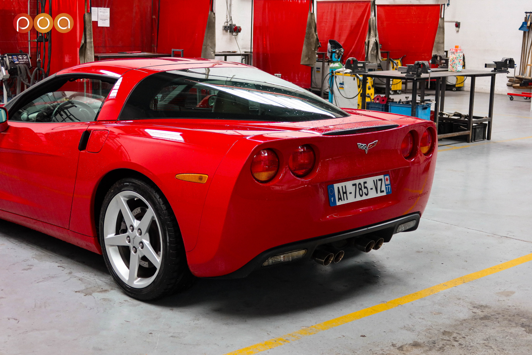 Illustration - Mercredi 18h Les Petits Observateurs Chevrolet Corvette C6