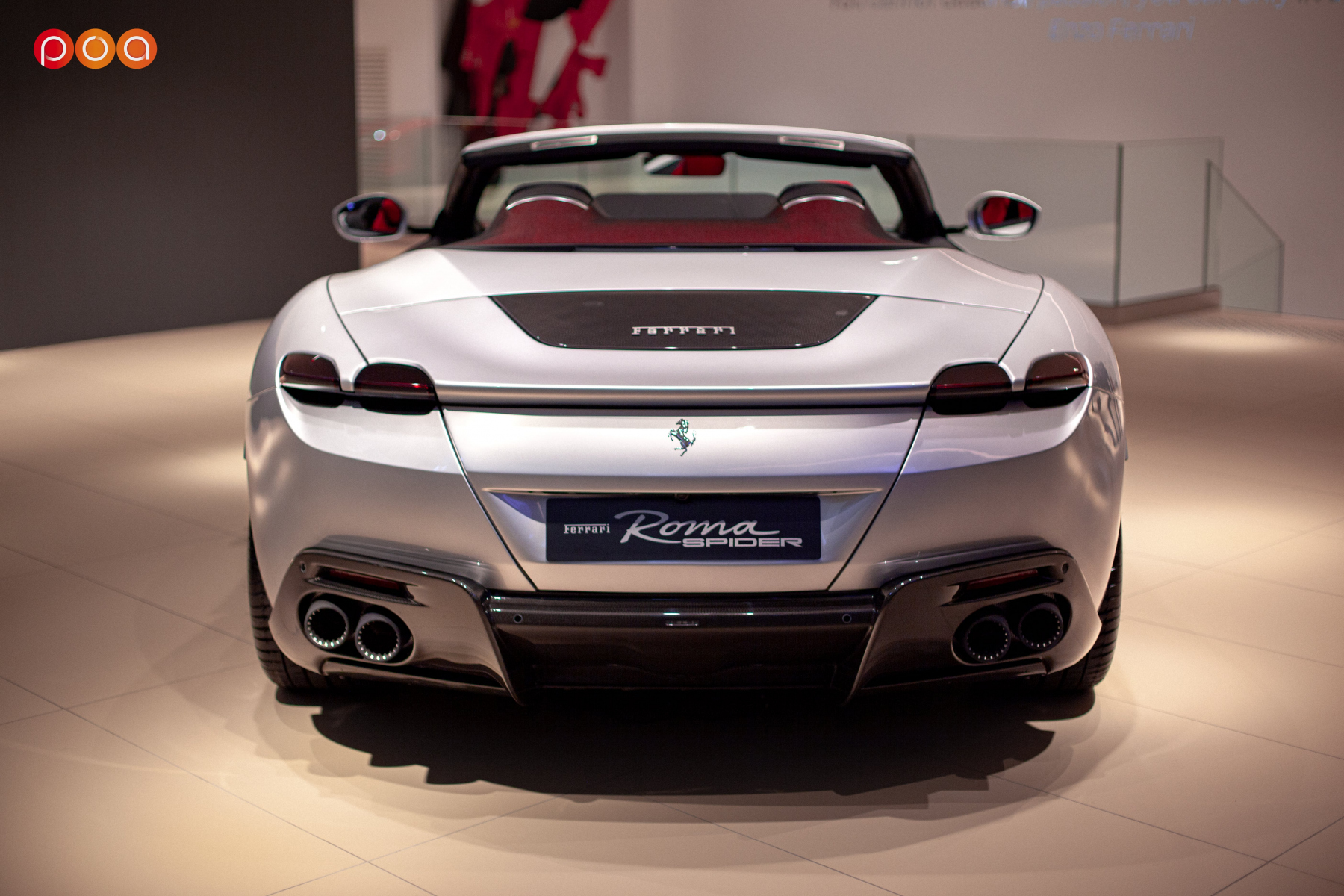 Illustration - Première Images Ferrari Roma Spider
