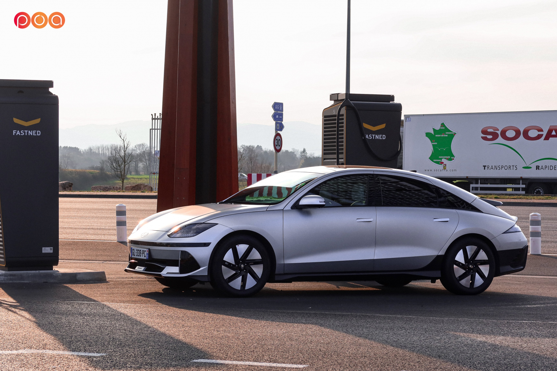 Illustration - Essai à la POA Hyundai Ioniq 6