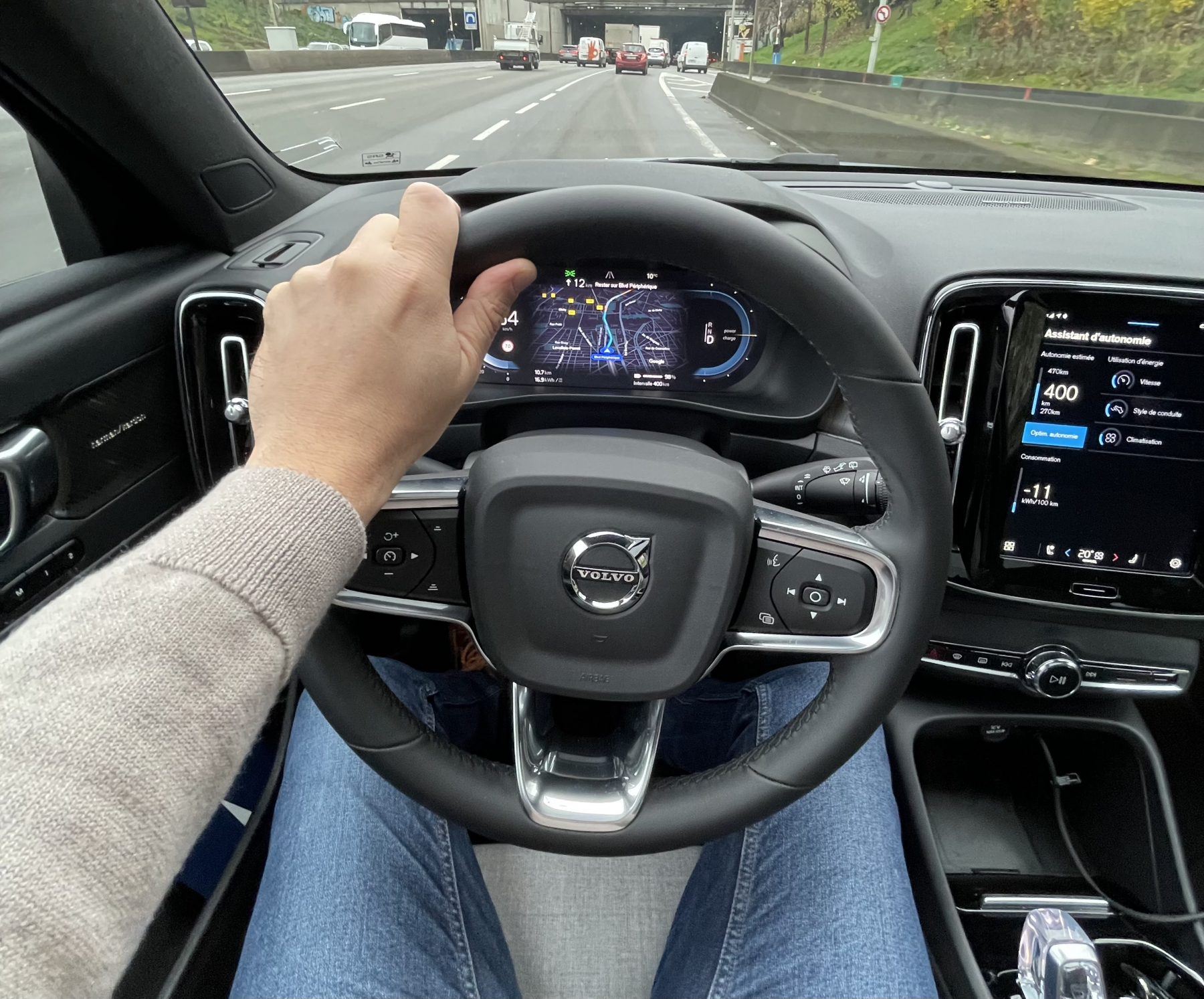 Illustration - Essai Volvo XC40 Recharge Extended Range