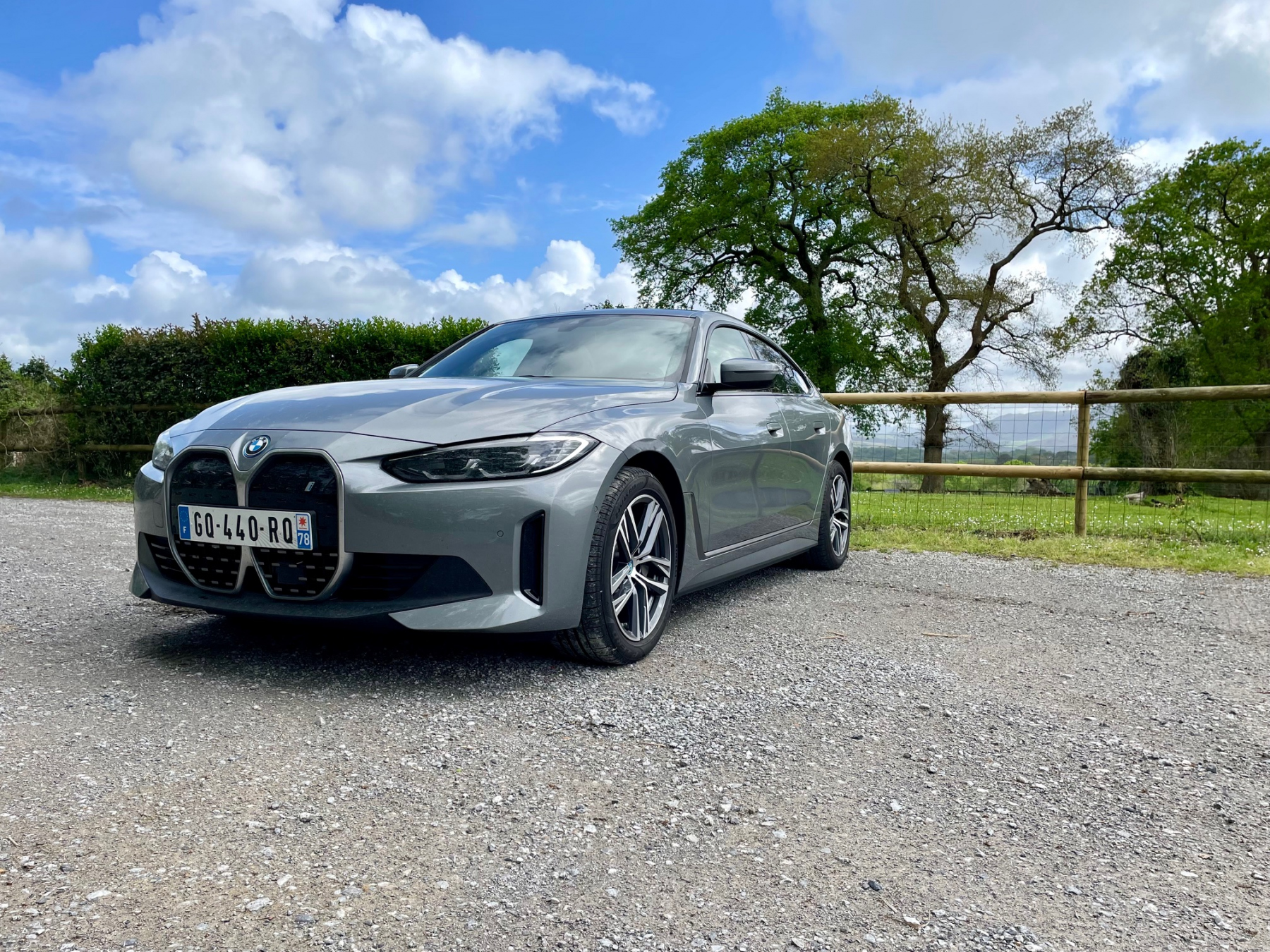 Illustration - Essai BMW i4 eDrive40