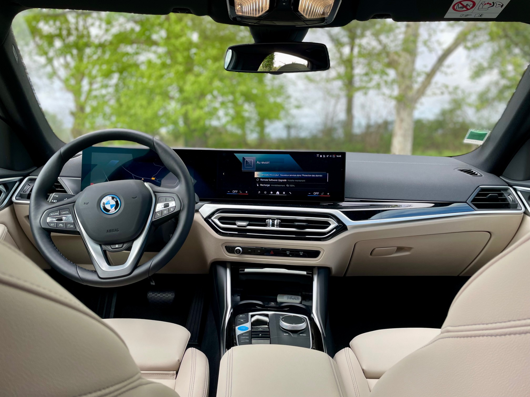 Illustration - Essai BMW i4 eDrive40