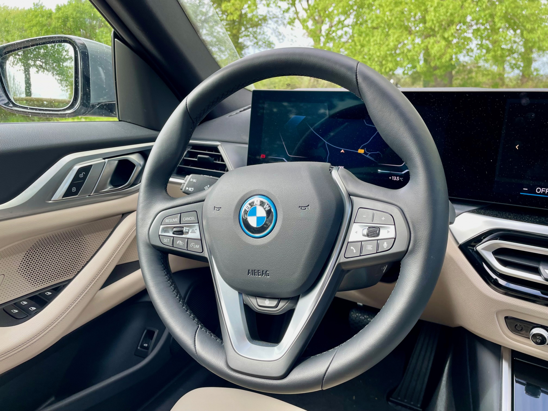 Illustration - Essai BMW i4 eDrive40