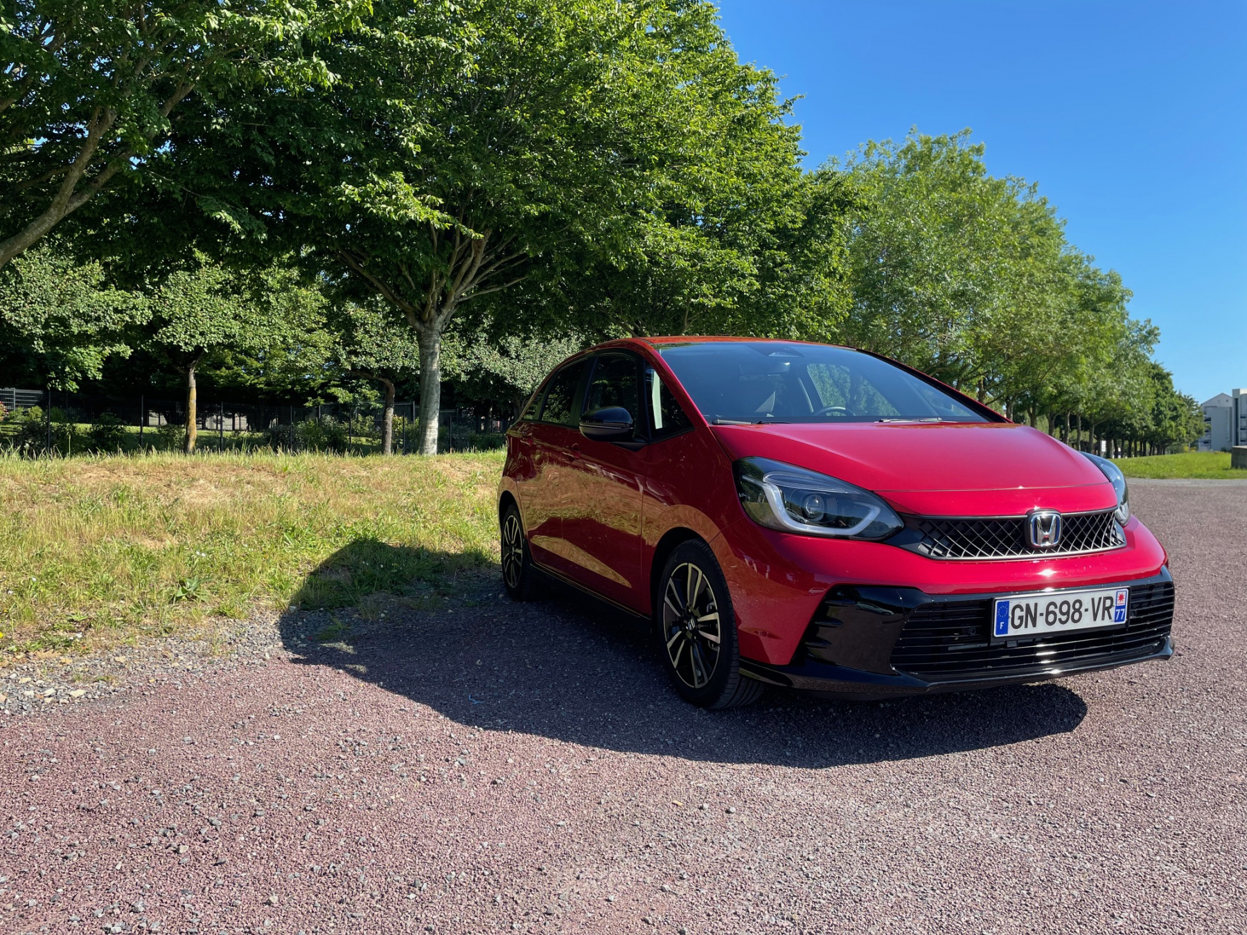 Illustration - Essai Honda Jazz e:HEV 2024