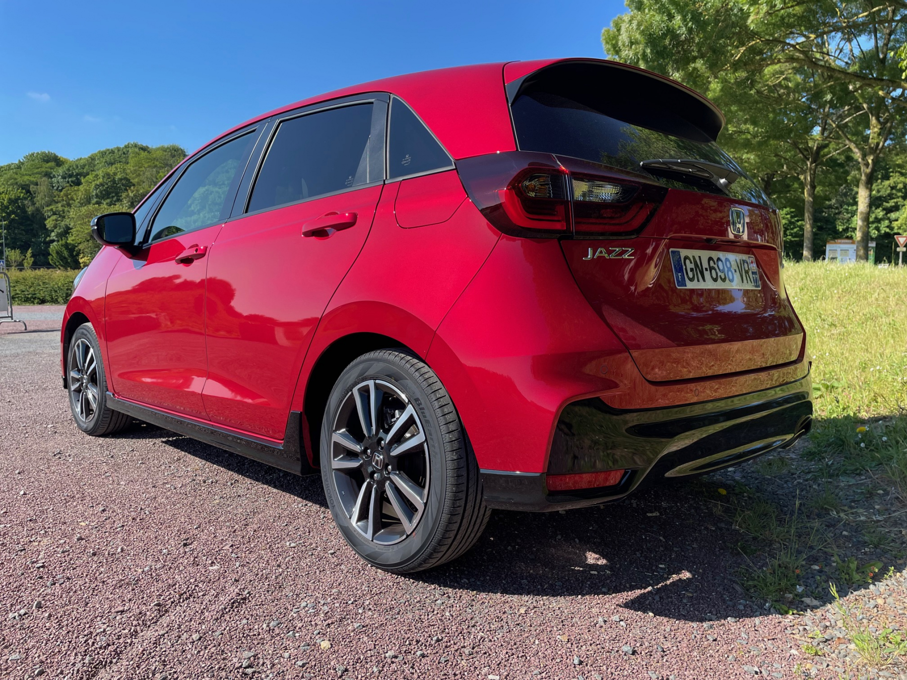 Illustration - Essai Honda Jazz e:HEV 2024