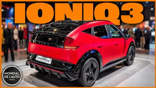 MONDIAL DE L'AUTO - Hyundai Ioniq 3 : le coup de coeur ?