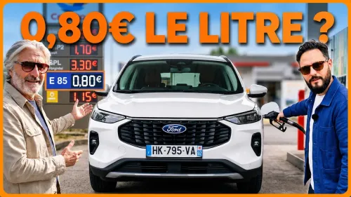 Essai Ford Kuga E85 Hybride : la solution miracle ?