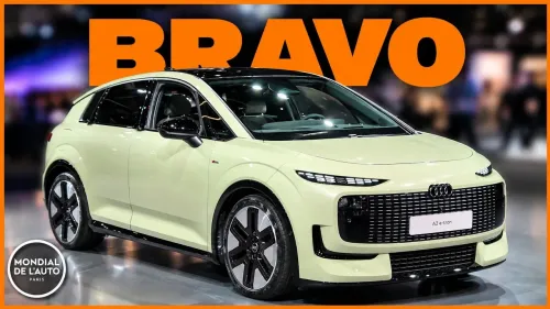 MONDIAL DE L'AUTO - Audi A2 : la bonne surprise !