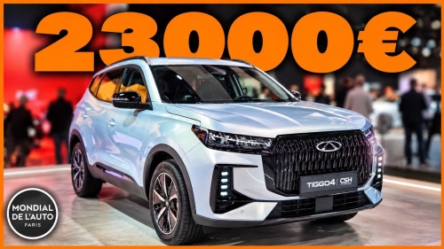 MONDIAL DE L'AUTO - Chery Tiggo 4 : une offre très agressive