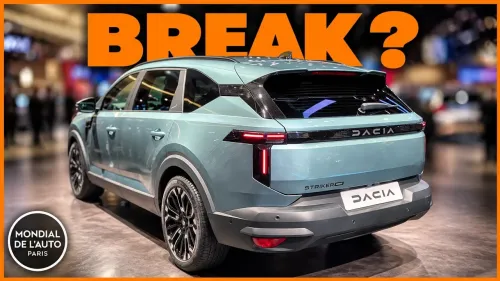 MONDIAL DE L'AUTO - Dacia Striker : intéressante !