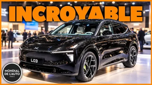 MONDIAL DE L'AUTO - Xpeng L03 : le challenger ?