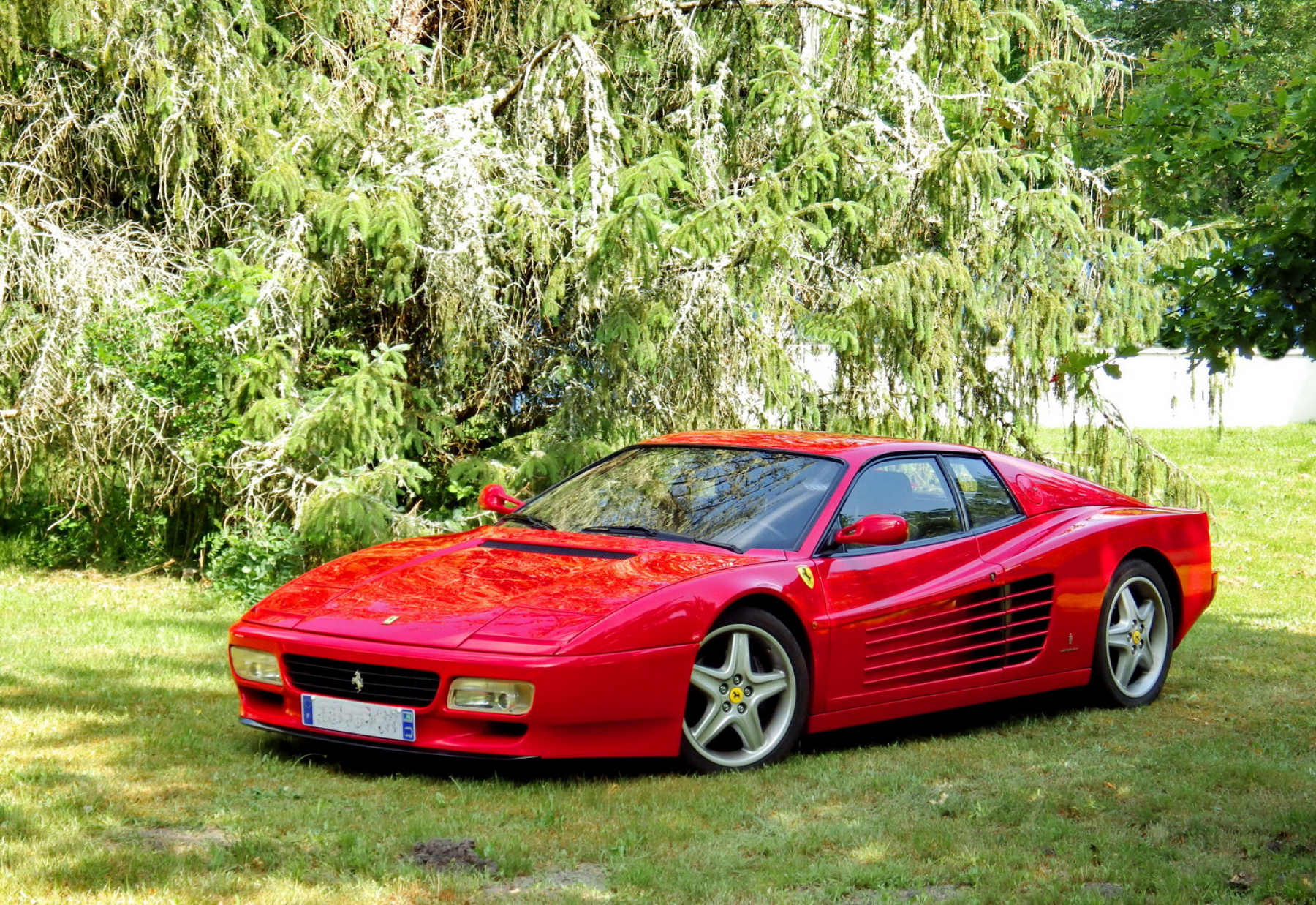 Illustration - Ferrari 512 TR Essai de Patrice