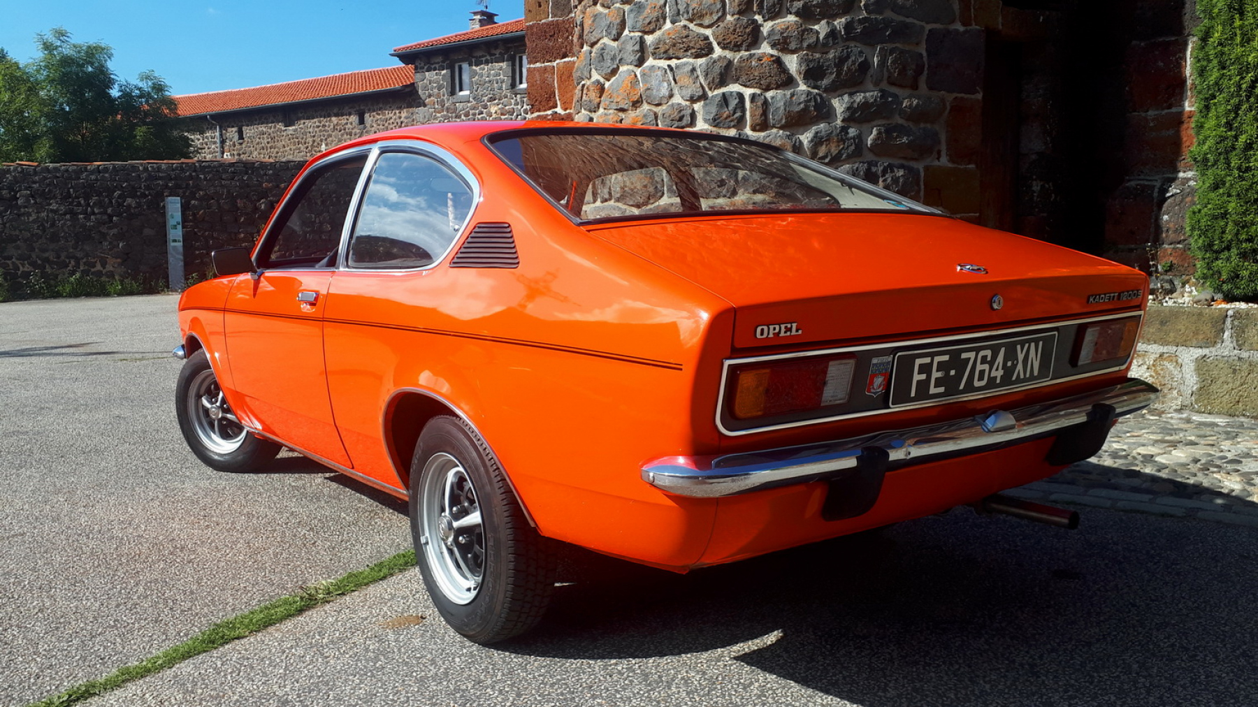 Illustration - Opel Kadett Coupé 1973