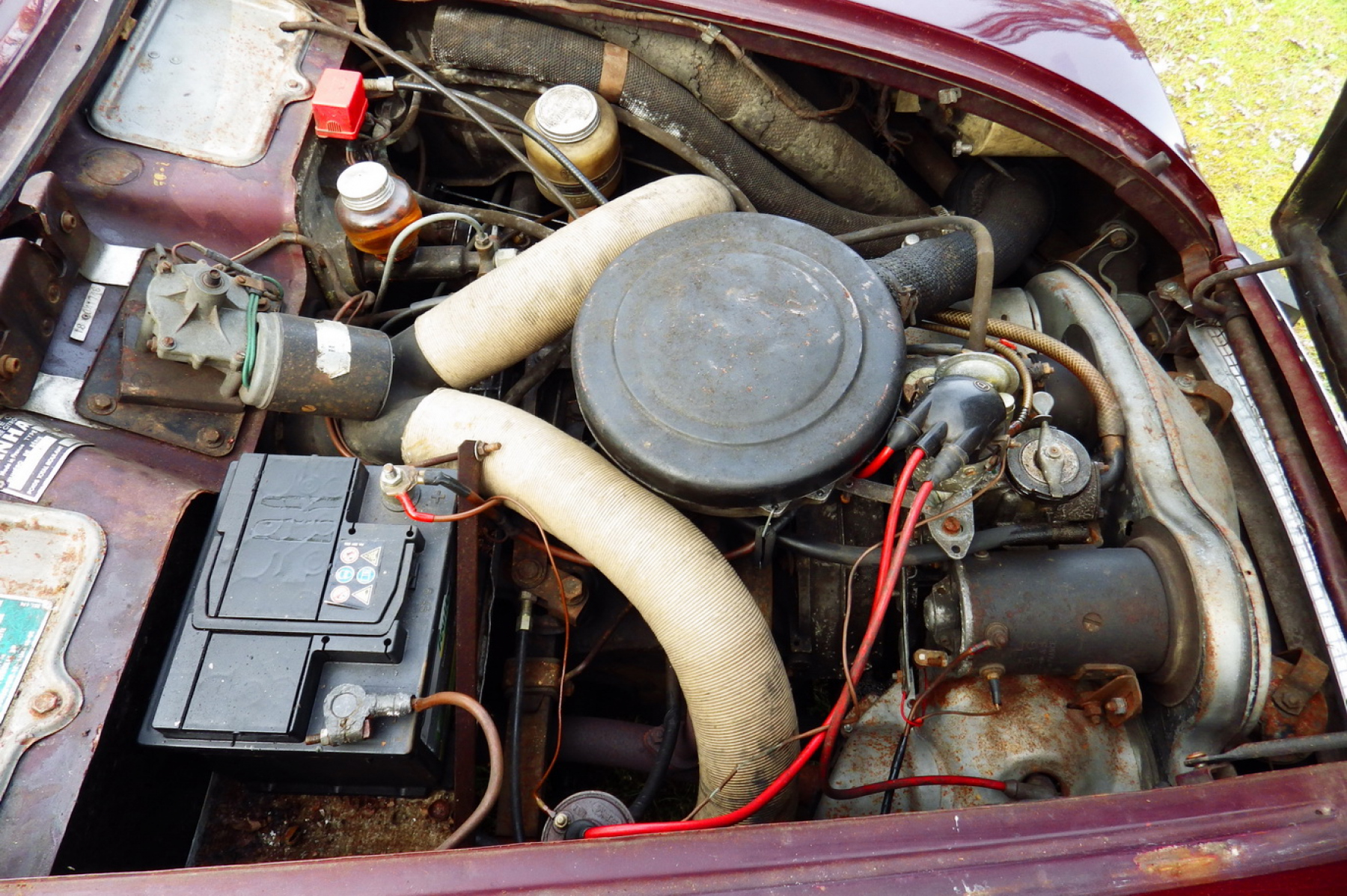 Illustration - Panhard 25 BT 1964 Moteur