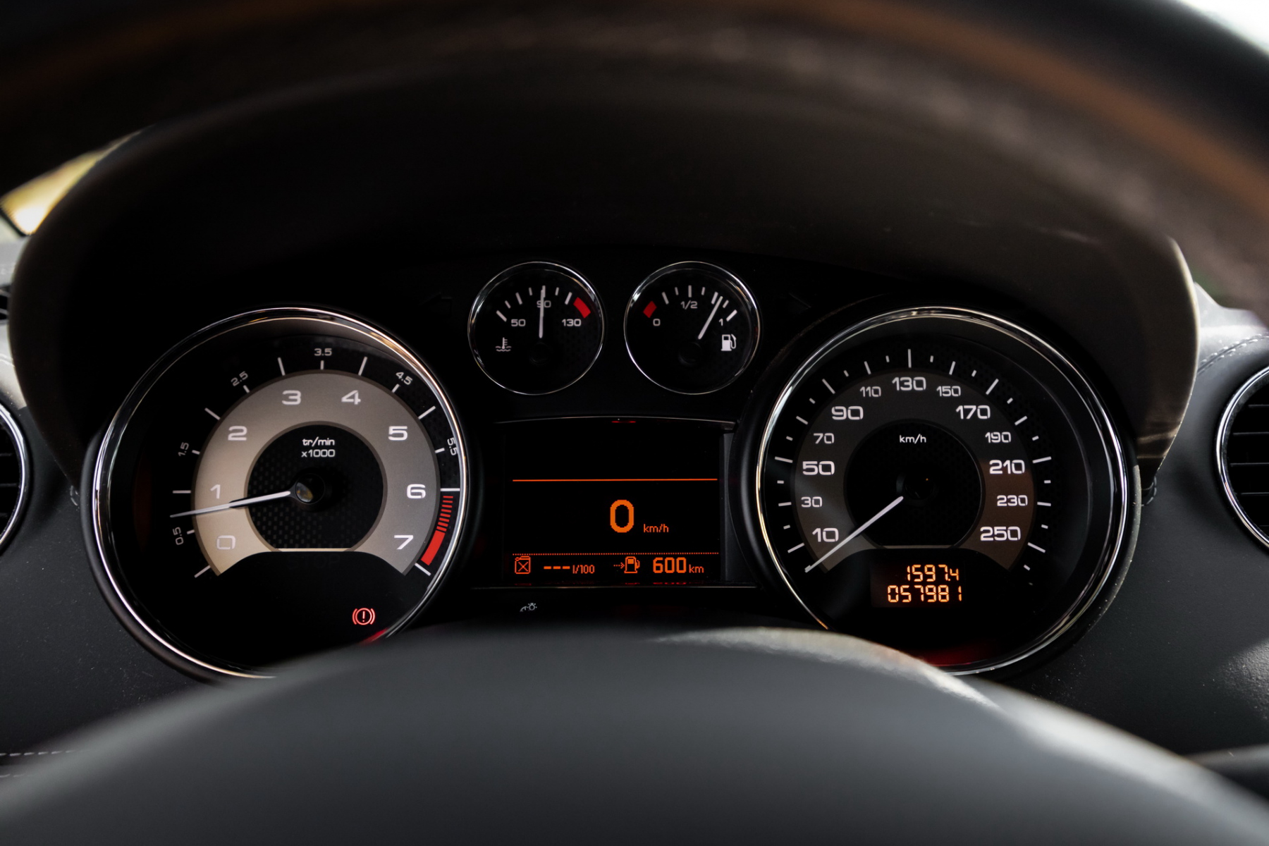 Illustration - Peugeot RCZ 2015 Compteurs