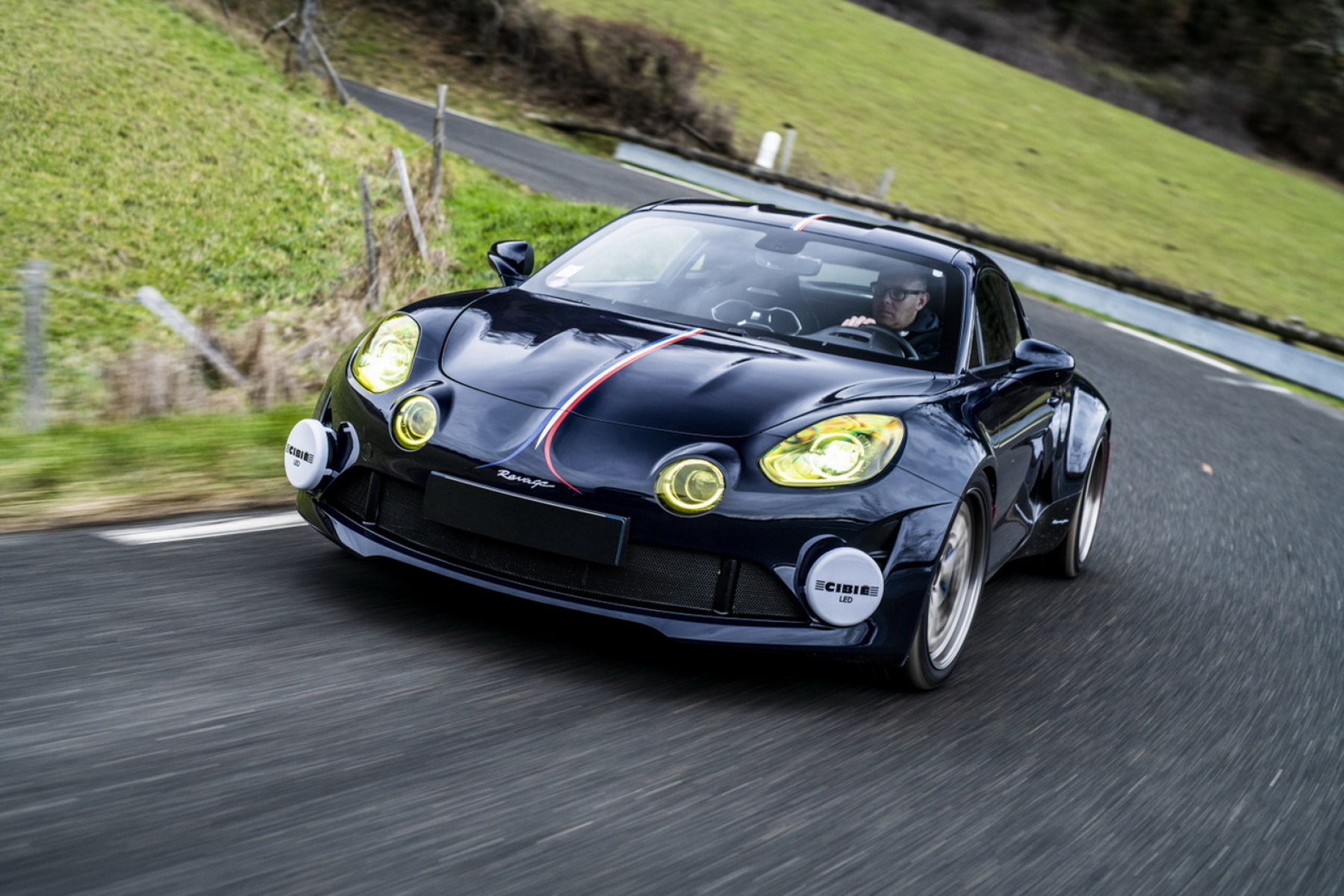 Illustration - Alpine A110 Ravage 2021 Route