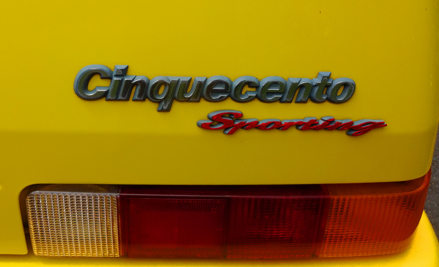 Illustration - Fiat Cinquecento Sporting Essais de Patrice
