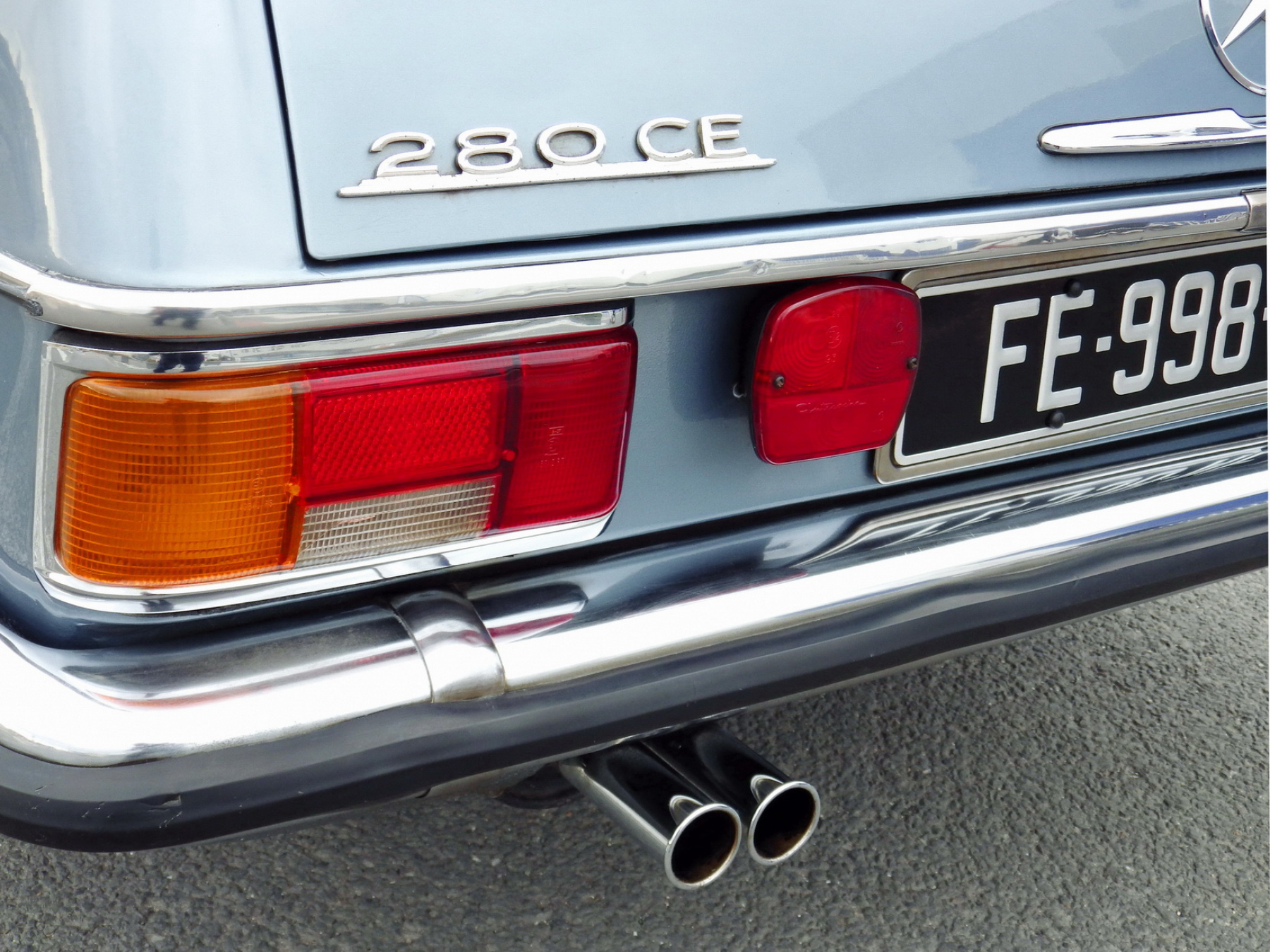 Illustration - Mercedes 280 CE 1973 Sigle