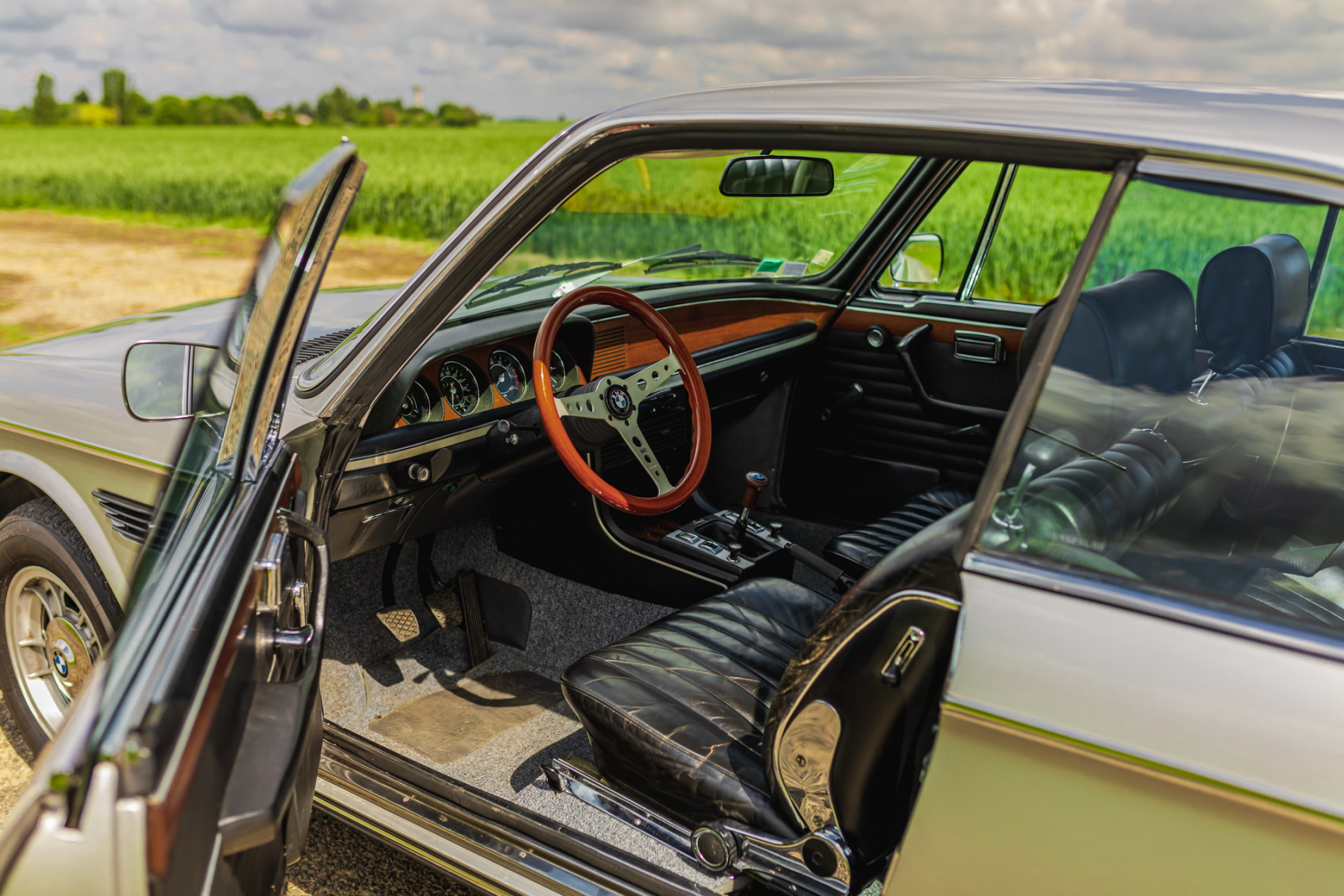 Illustration - BMW 3.0 CSI 1972 Intérieur