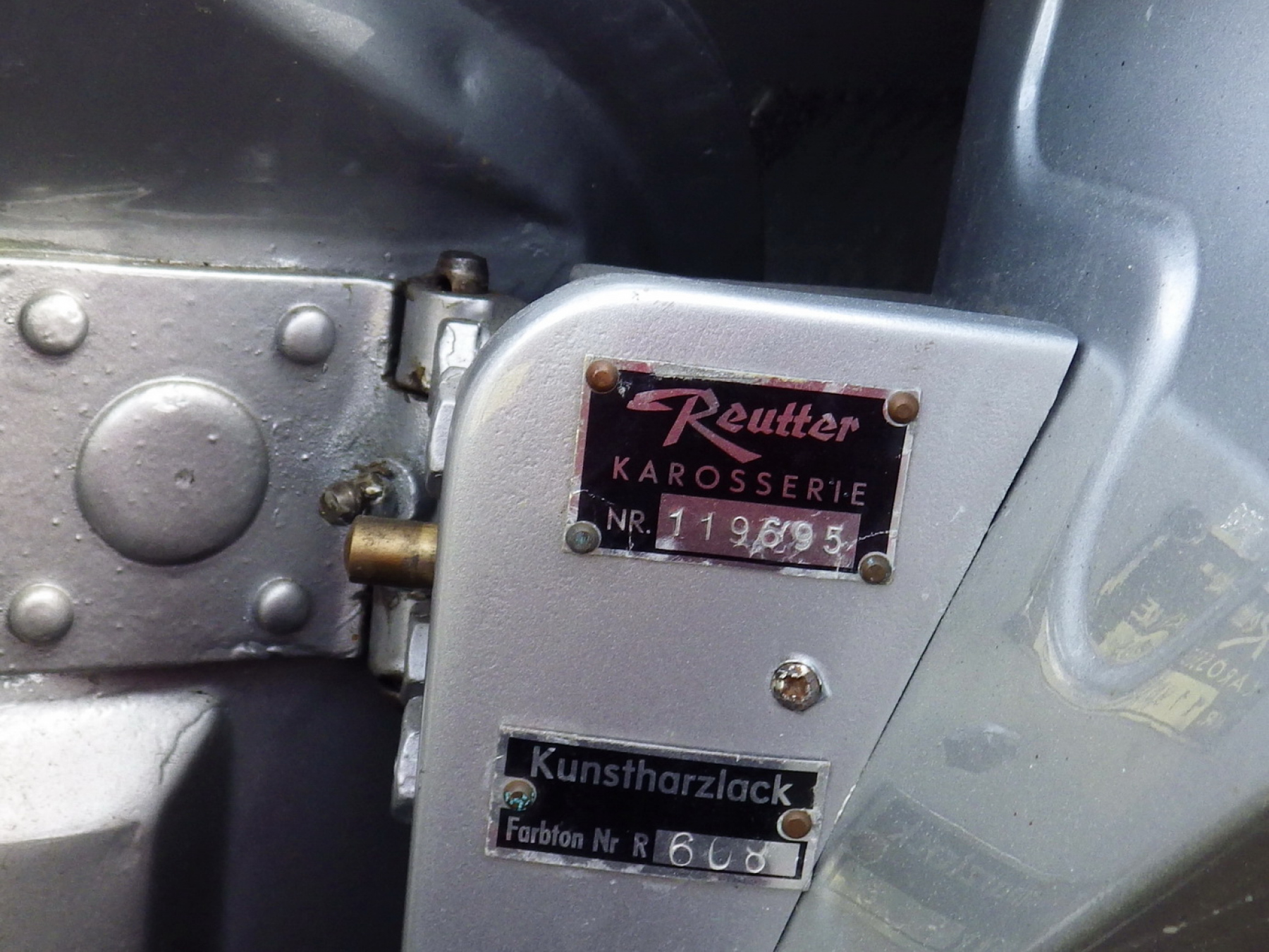 Illustration - Porsche 356 B 1962 N° Chassis