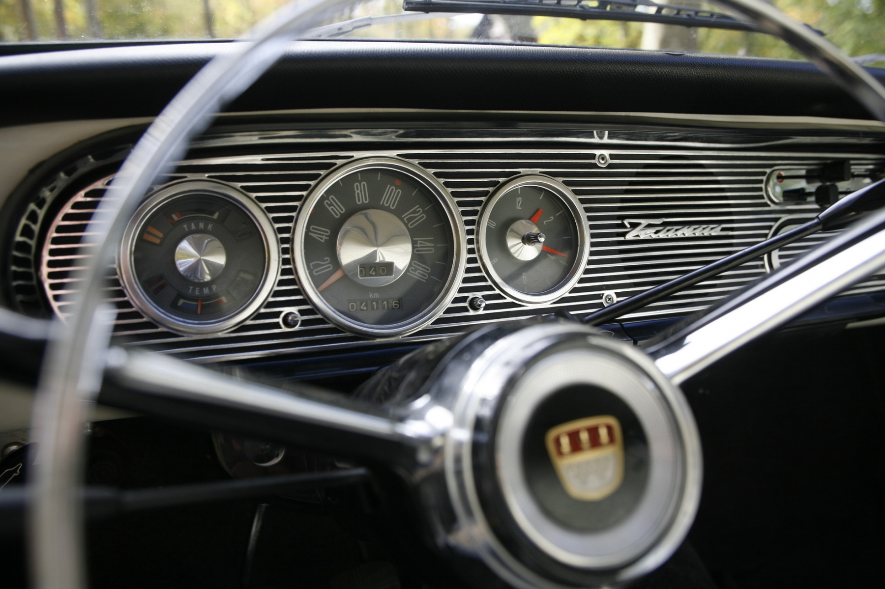Illustration - Ford Taunus 17M 1968 Compteurs