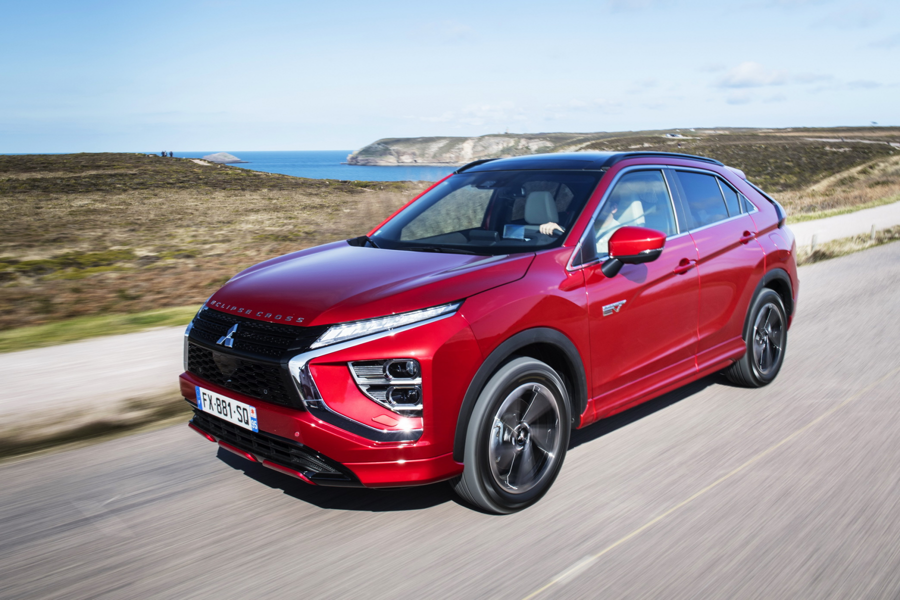 Illustration - Mitsubishi Eclipse Cross PHEV 2021 Route