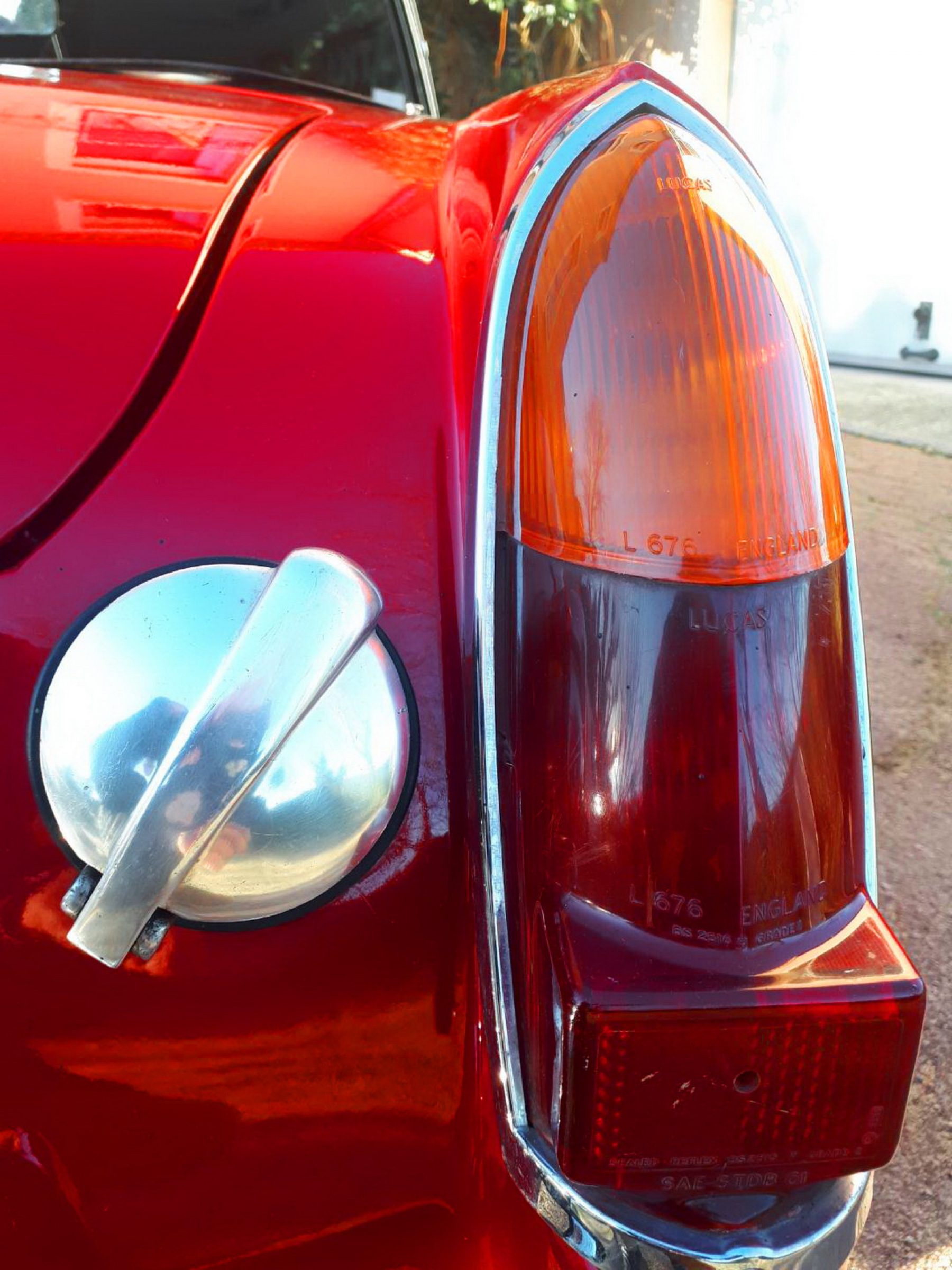 Illustration - Austin Healey Sprite MK3 1965 Phare