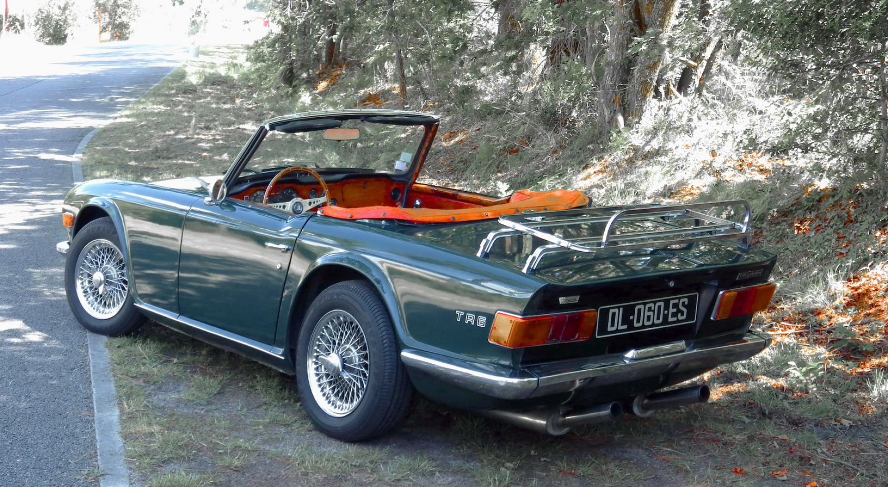 Illustration - Triumph TR6 Essais de Patrice