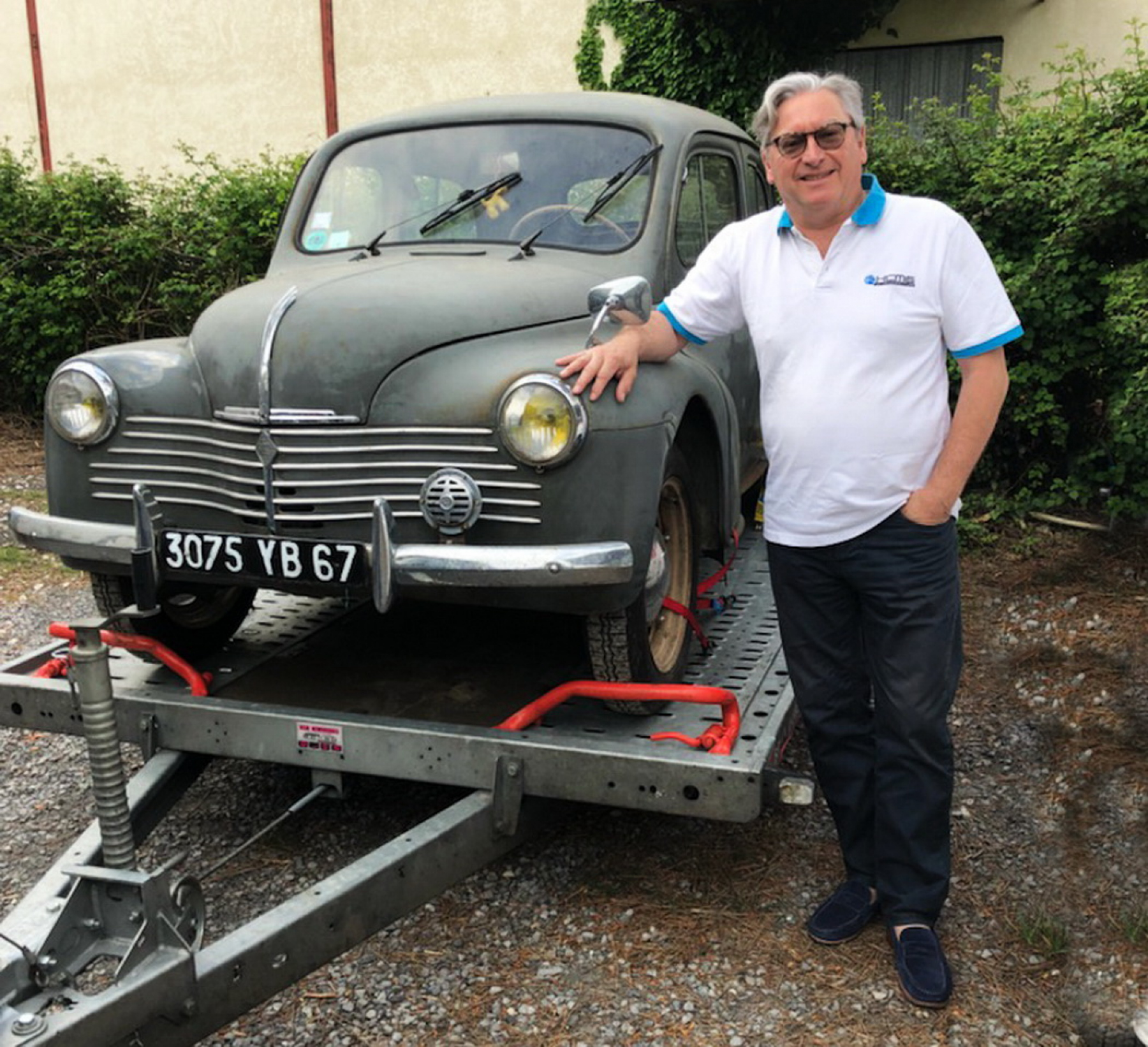 Illustration - Renault 4CV Le Mans 1949 Eric
