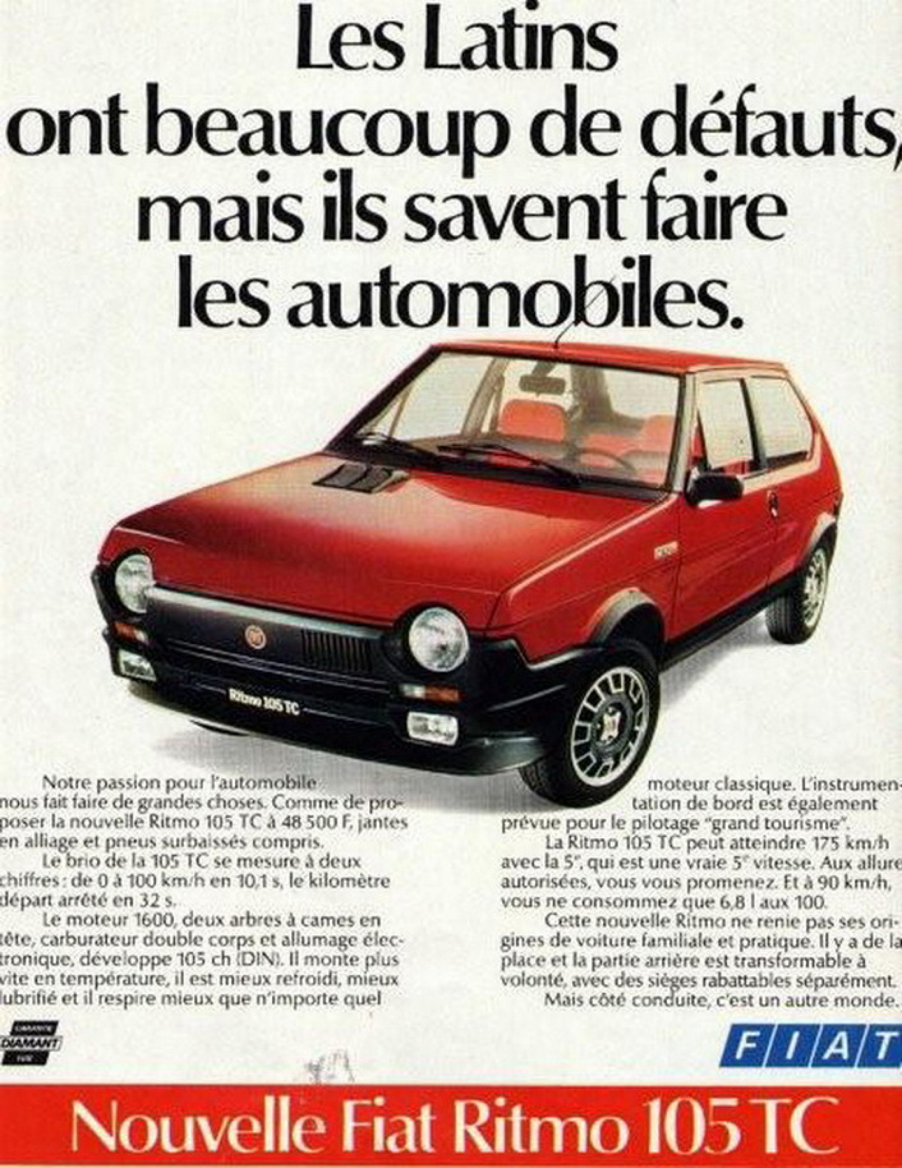 Illustration - Fiat Ritmo 130 TC Abarth Essais de Patrice