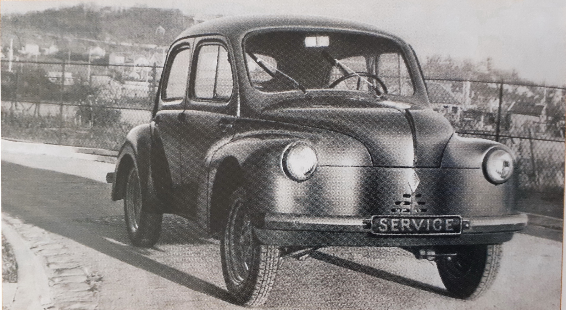 Illustration - 4CV Renault 1954